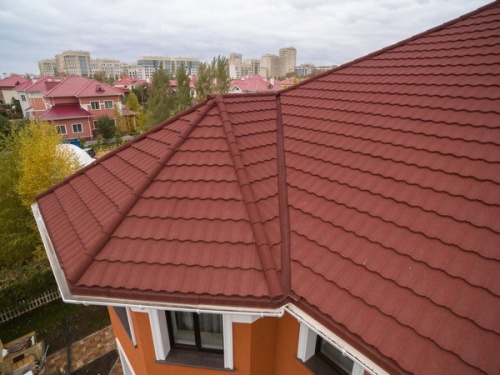 Композитная черепица Лист Luxard Classiс коралл